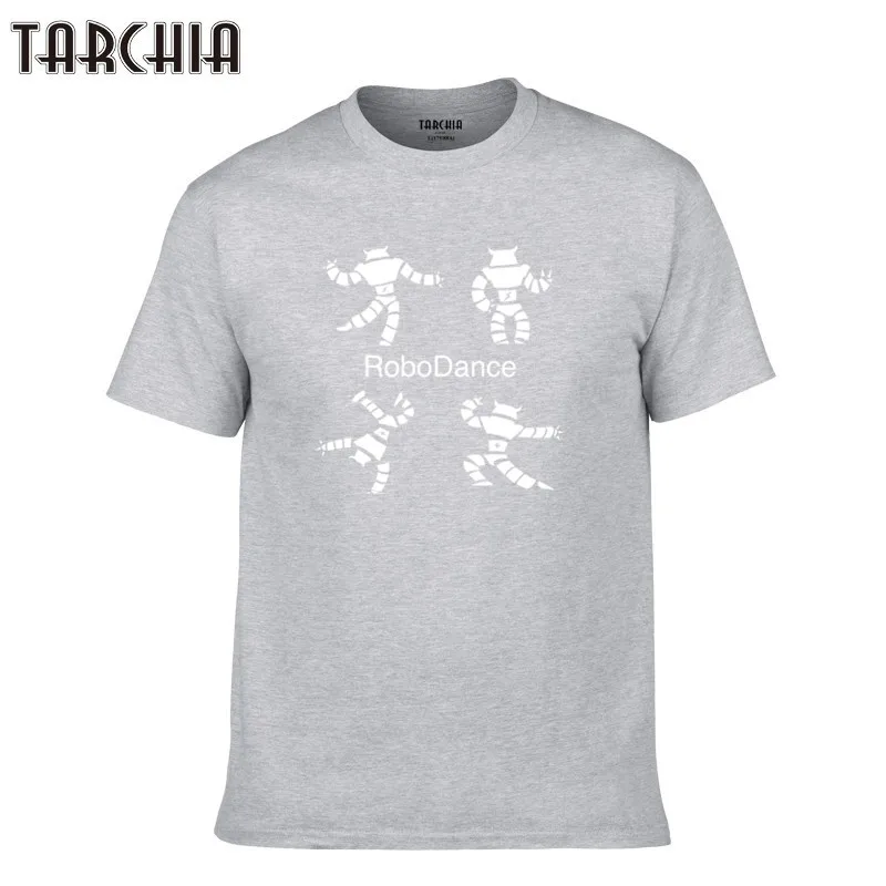 Мужская хлопковая футболка TARCHIA Повседневная с коротким рукавом в стиле хип-хоп