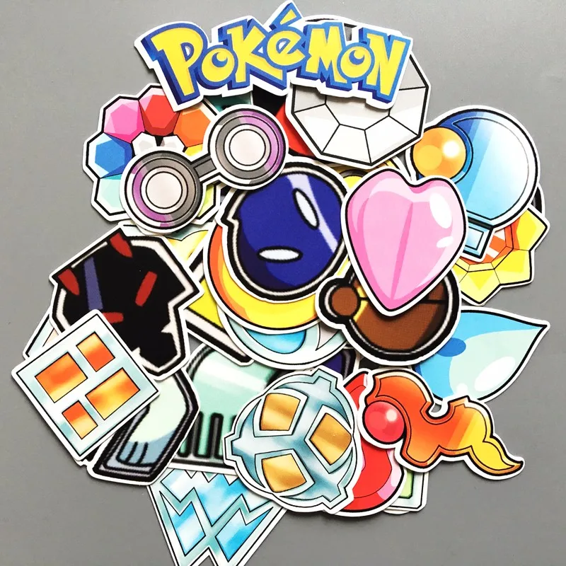 Мультяшный аниме прокол наклейка s 33 шт./компл. ПВХ для автомобиля ноутбука