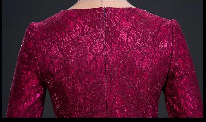 Кружева шаблон Мать платье Свадьбы Роза красный шарик мать невесты платья 2018