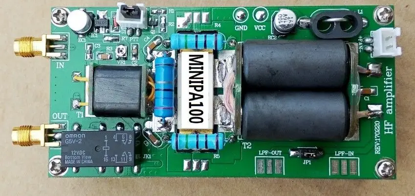 Линейная фотография MINIPA 100W SSB для YAESU FT 817 KX3 AM CW FM|hf power amplifier|am amplifierpower amplifier |