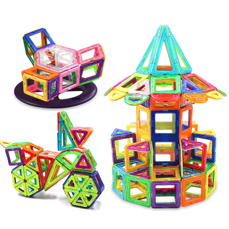 Магнитные блоки для детей 3 лет головоломки строительные части|Магнитные