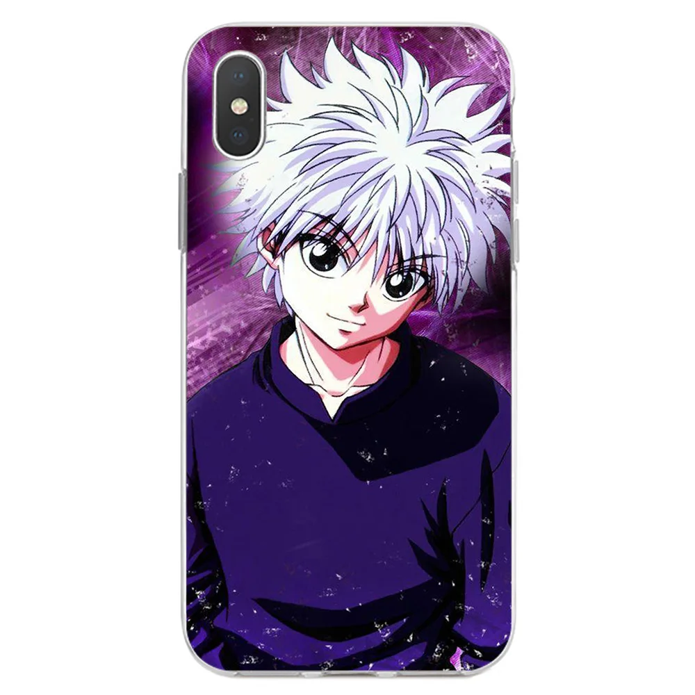 IYICAO киллуа золдик Охотник x Охотник Мягкий силиконовый чехол для iPhone X XR XS MAX 6 6s 7 8 Plus x 5 5S SE TPU чехол - Цвет: 7