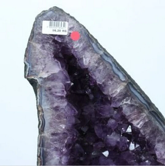 WBY---412 + натуральный Уругвайский кристалл кварца Geode кластера с украшением в виде