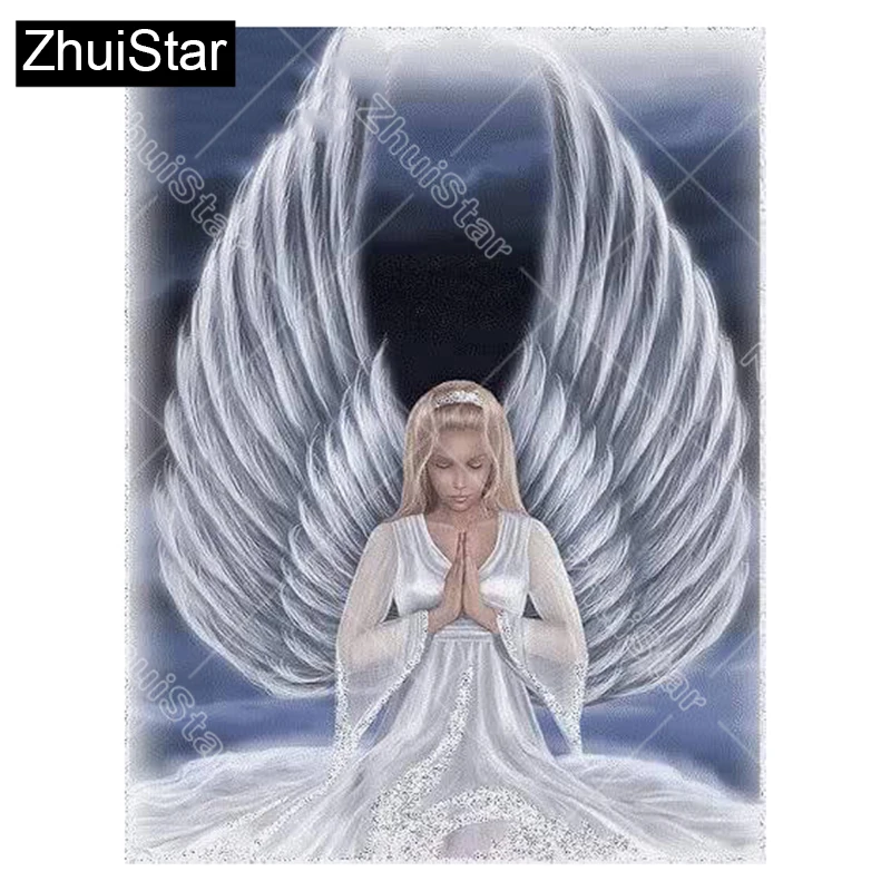 Zhui star Diy алмазная живопись Ангел полная дрель мозаика квадратная Смола