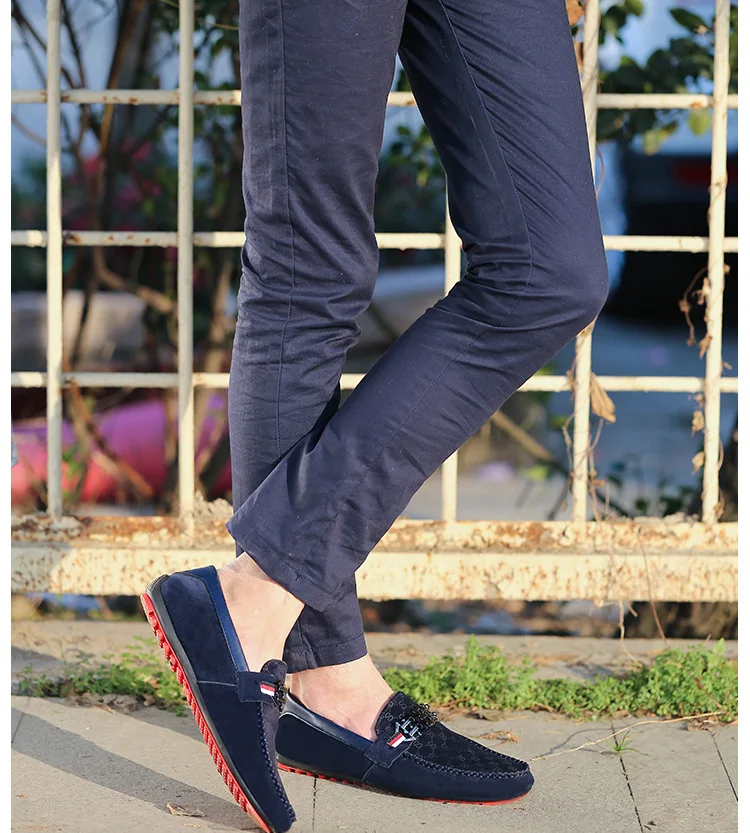 Летняя мужская обувь Трендовая парусиновая Мужская повседневная на плоской