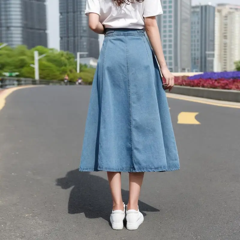 Бесплатная доставка новинка 2018 Джинсовая юбка с ремешком на плече для девочек