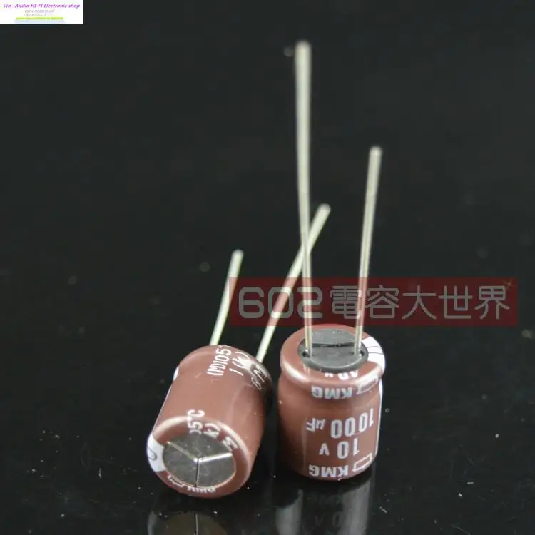 2018 hot sale 20pcs/50PCS Authentic NIPPON 10v1000uf 1000uf 10V 10*12 KMG capacitor Electrolytic Capacitor 105 Free shipping | Электронные