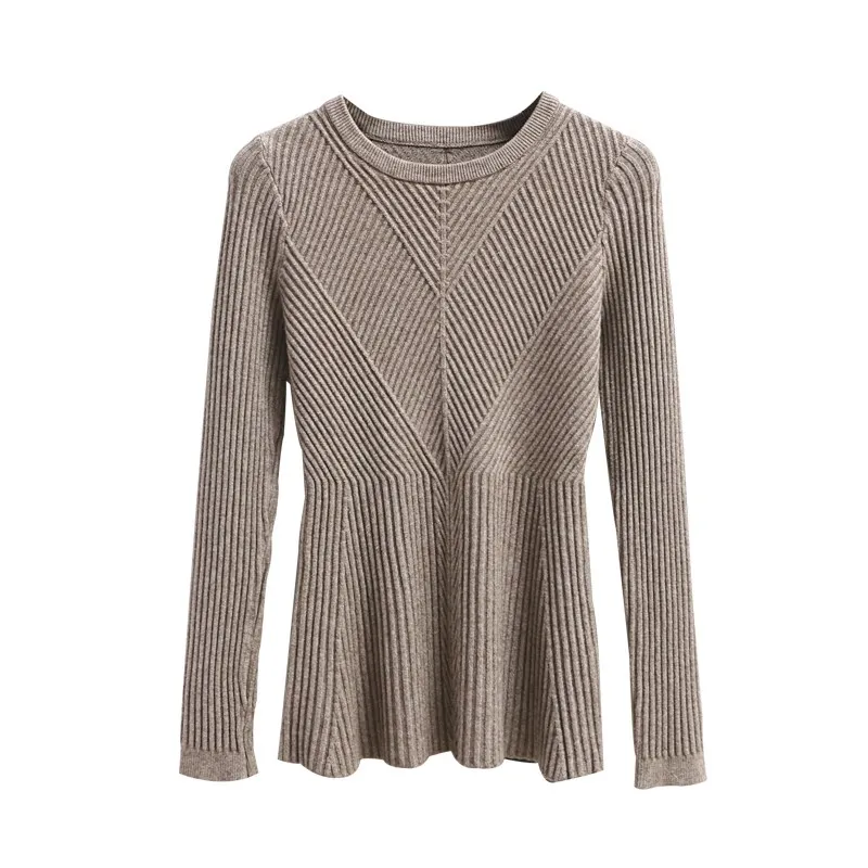 Плотный теплый женский осенне-зимний свитер 2019 женские вязаные свитера и