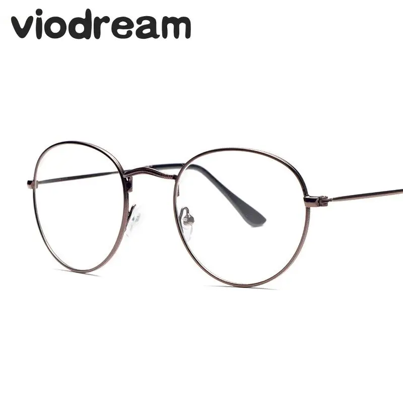 Viodream ретро круглые зеркальные винтажные очки|oculos de grau|glasses prescriptionprescription eyewear |