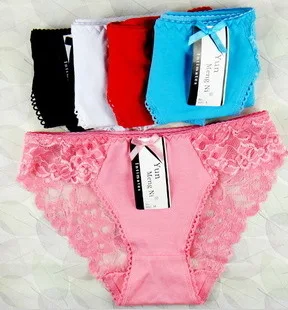 

Новинка 2013, модные кружевные цветочные трусики, сексуальные трусики, нижнее белье с бантом для женщин 5 шт./лот, оптовая продажа и розничная продажа