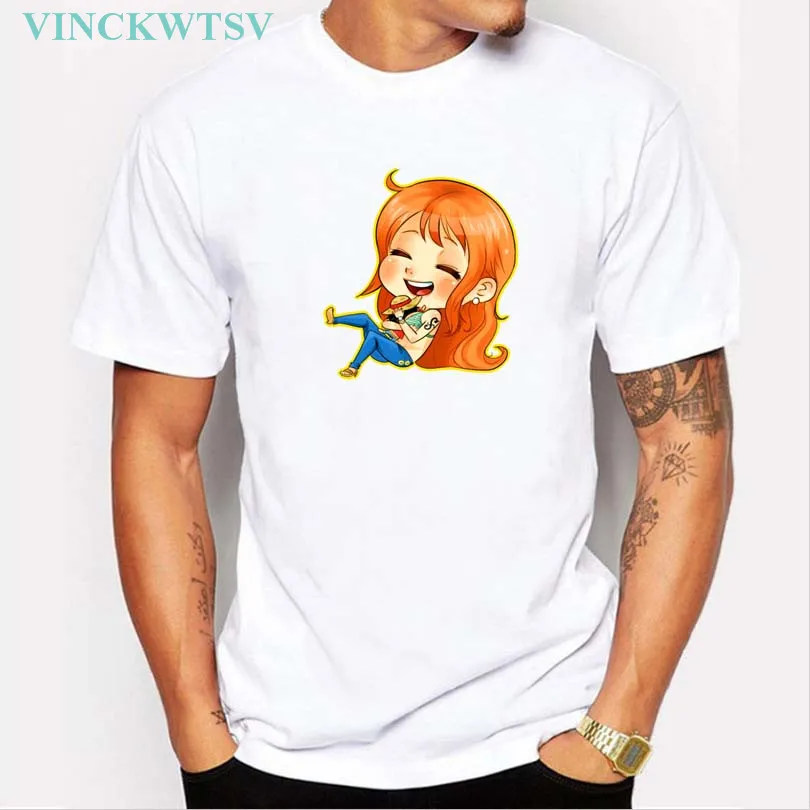 Vinckwts Одна деталь Vogue мультфильм футболки Для мужчин O Средства ухода за кожей Шеи