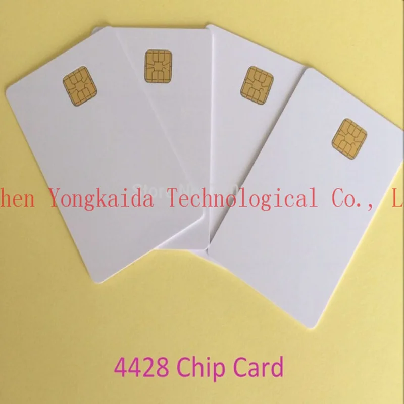 

400pcs/lot Fudan4428 PVC Card ISO7816 Fudan 4428 Chip Contact Smart IC Card