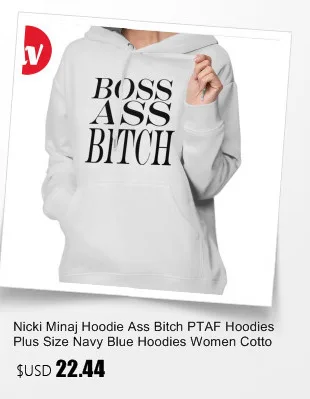 Nicki Minaj худи queen Nic толстовки с длинным рукавом Kawaii толстовки женские плюс размер уличная одежда хлопок темно-синий пуловер Толстовка