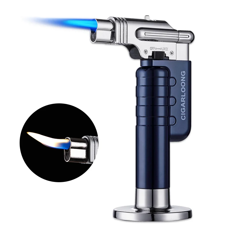 Зажигалки для сигар ветрозащитные надутые металлические нержавеющие стальные