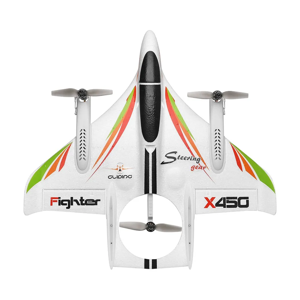 XK X450 VTOL 2 4G 6CH EPO 450 мм размах крыльев 3D/6G режим переключаемая Аэробика RC Самолет