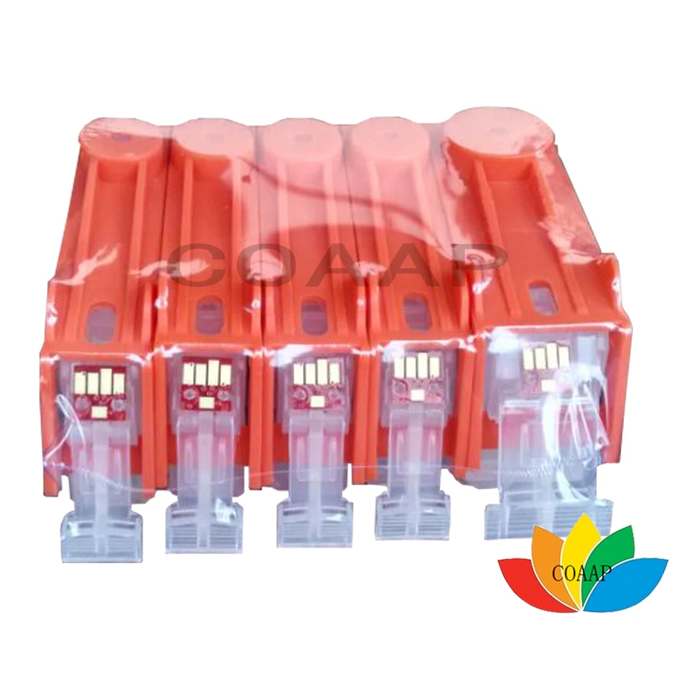 Многоразовый чернильный картридж 5x для принтеров PIXMA MP 540 545 550 558 560 568 620 630 640 640R 648 с