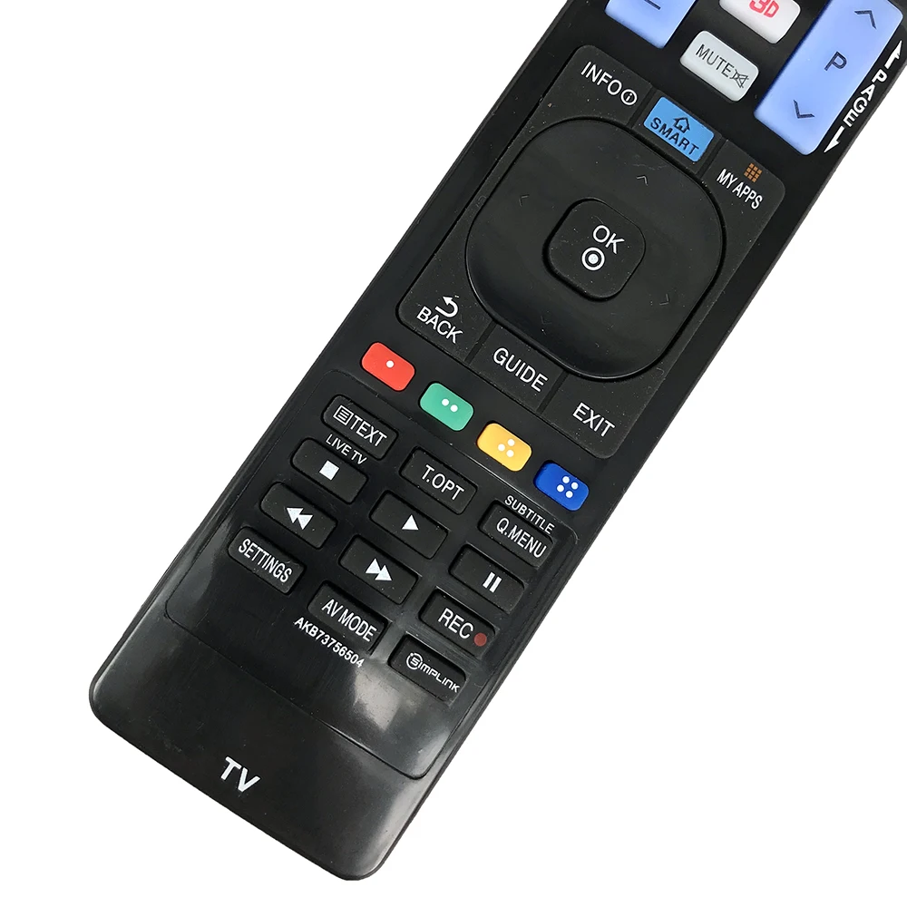 (5 шт./лот) AKB73756504 для LG Plasmsa LED LCD HDTV TV пульт дистанционного управления AKB73756510 AKB73756502