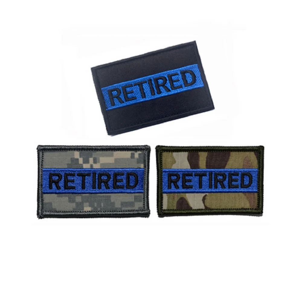 Вышитая нашивка Я пенсионер волшебные наклейки нашивки сделай сам | Дом и сад