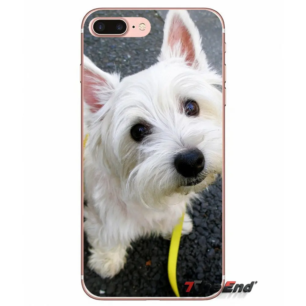 Чехол для iPhone X 4 4S 5 5S 5C SE 6 6S 7 8 Plus Samsung Galaxy J1 J3 J5 J7 A3 A5 2016 2017 West Highland White Terrier Dog|dog case|case