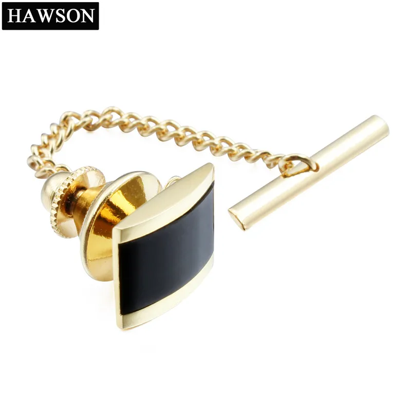 Мужской аксессуар для галстука HAWSON роскошные золотистые булавки галстук бабочка