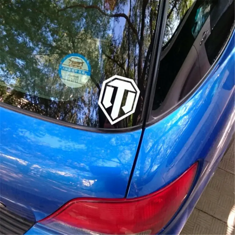 Vinyl Car sticker World of tanks for Audi BMW TOYOTA laptop pad ipad mac decal car styling Wall stickers Black Reflective Silver|car sticker|vinyl