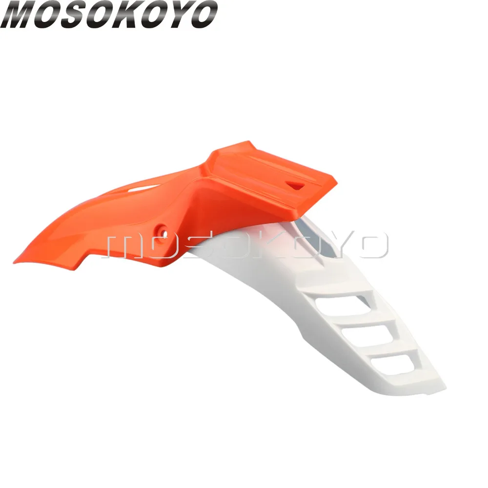 Для EXC 525 XC SMR оранжевый + белый MX Enduro гоночный велосипед грязи переднее крыло Evo