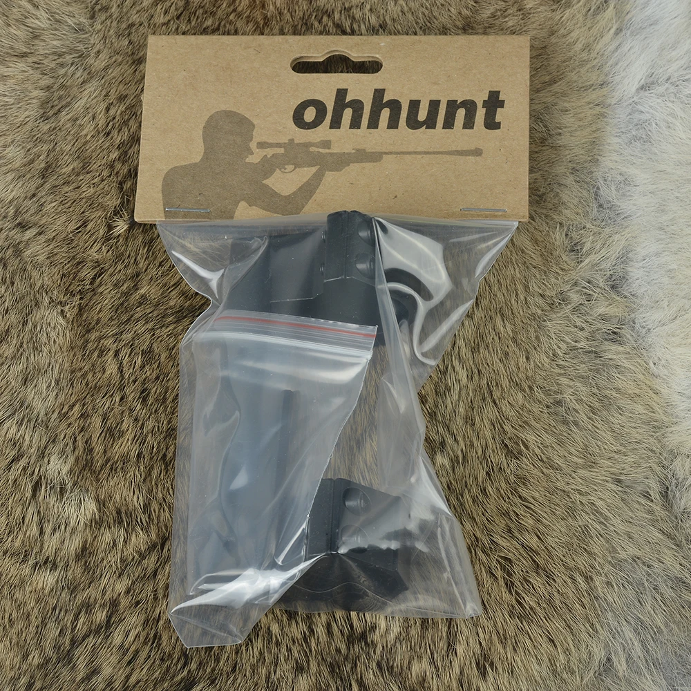 Ohhunt 100 мм Встроенная 25 4 1 дюйм High Profile Сфера кольца крепления для 11 ласточкин хвост.