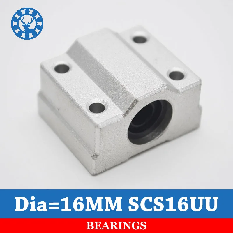 Фрезерный станок с ЧПУ SC16UU SCS16UU линейный блок 16 мм 2 шт.|16mm linear|cnc parts diylinear 16mm |