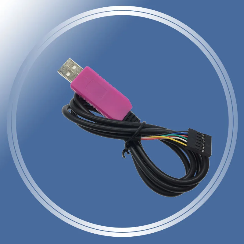 PL2303 HXD 6 контактный USB TTL RS232 Преобразователь последовательного кабеля PL2303HXD
