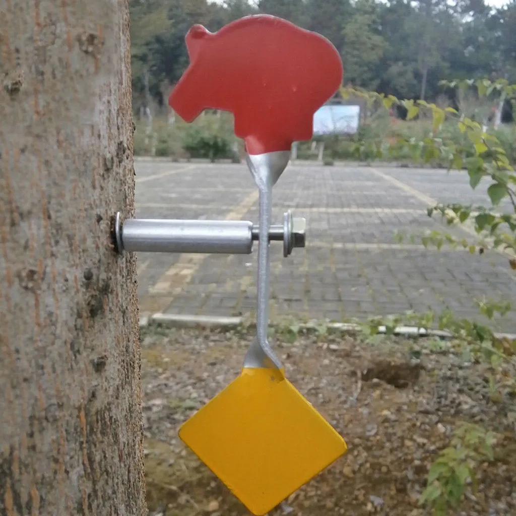 Спиннер из нержавеющей стали мишень для стрельбы 3 мм кабан вертикальной