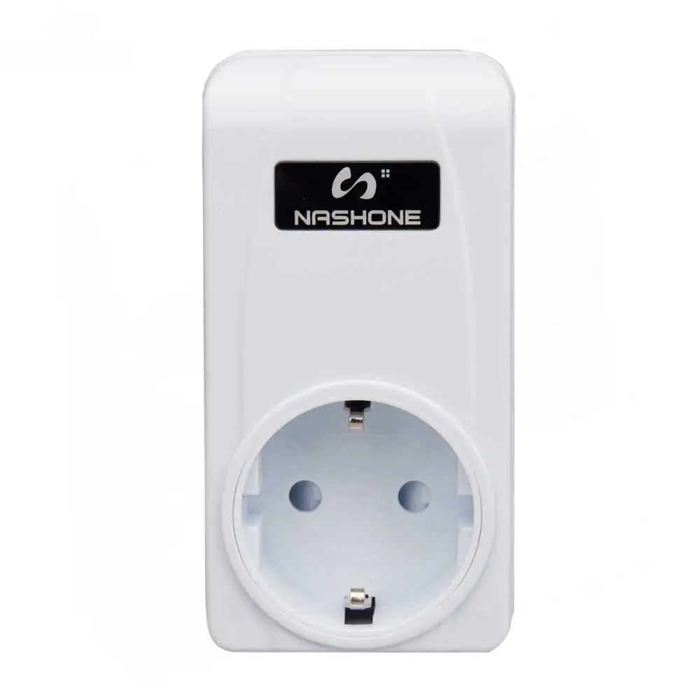EU Plug Nashone 110-230V беспроводной нагревательный термостат с дистанционным управлением умный термостат контроллер температуры EU/US розетка пульт дистанционного управления - Цвет: EU Plug