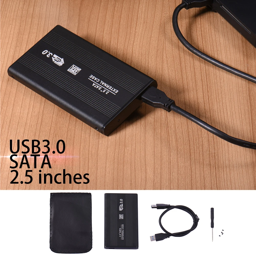 2,5 SATA3 к USB3.0 жесткий диск Box HDD Внешний защитный корпус Supportsuper Скорость передачи данных до 5 ГБ/сек. и 10 Гбит/с