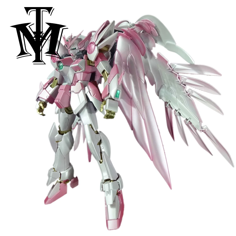 Аниме японский мобильный костюм MG 1/100 розовый крыльев гундамский Zero бесконечный