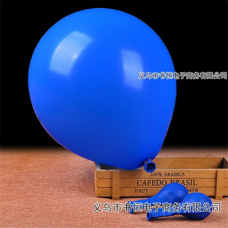 Royal blue Бирюзовый толстый 10 шт 12 дюймов толщиной 2,2 г свадебные украшения латексный шар с днем рождения надувной шар с гелием - Цвет: Royal blue
