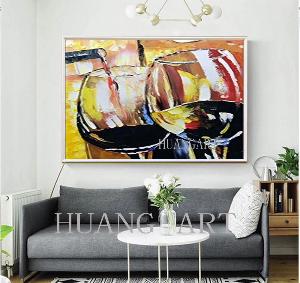 Ручная роспись абстрактная Современная картина маслом на холсте изображение