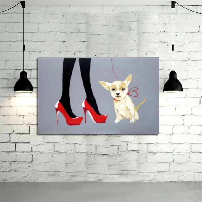 Бескаркасная 100% ручная работа Современная Настенная живопись на холсте картина