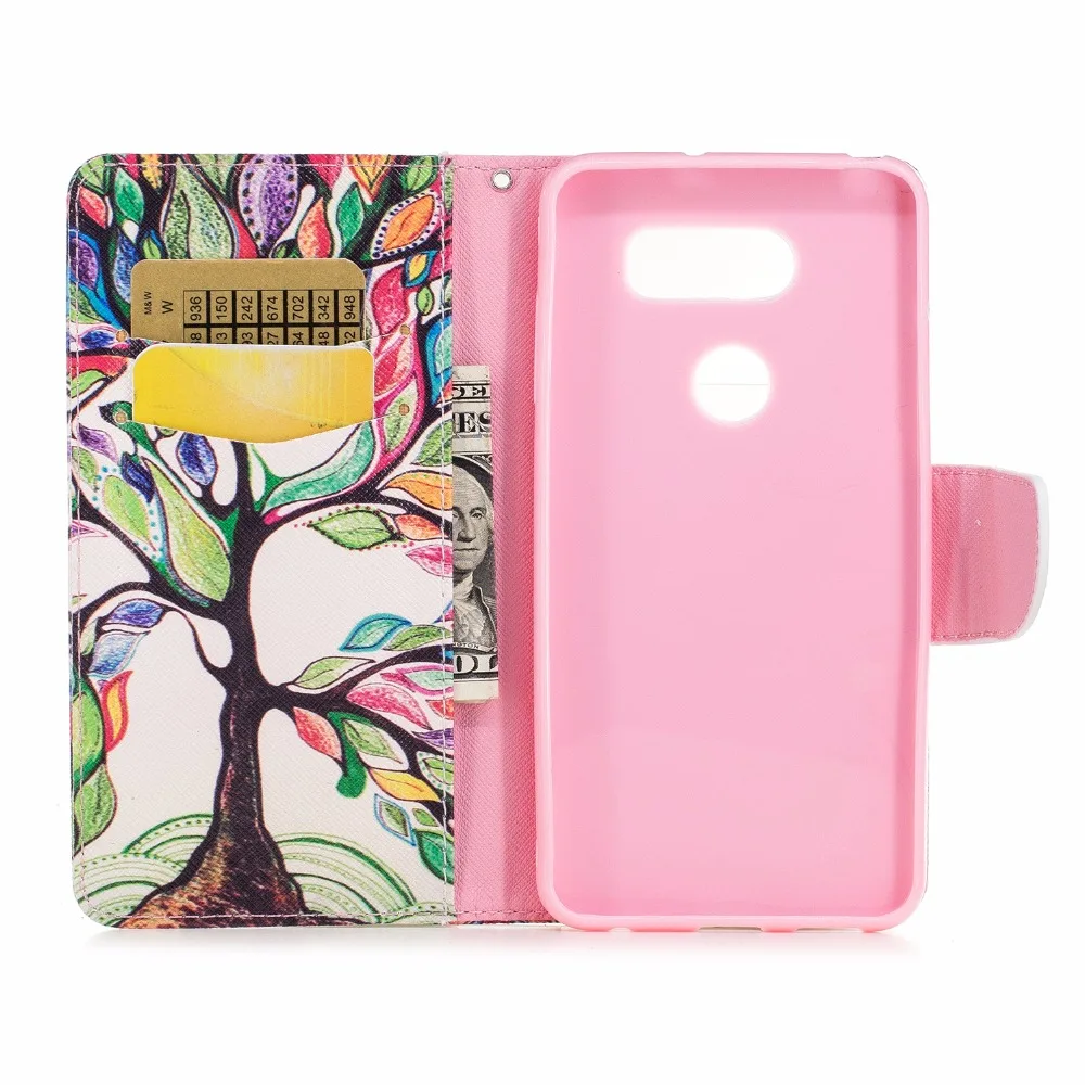 Coque Роскошные Флип кошелек Стенд чехол для LG V30 V 30 H930 искусственная кожа +