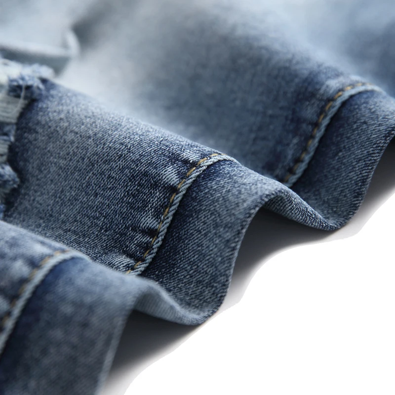 Джинсовые шорты gerшри мужские с дырками модные облегающие простые удобные штаны