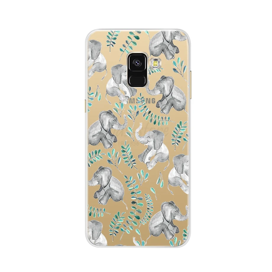 Чёрный матовый Силиконовый чехол для телефона samsung Galaxy A8 A530 чехол для samsung A8 Plus A730 чехол бампер для Galaxy A8 A 8 - Цвет: Чёрный матовый