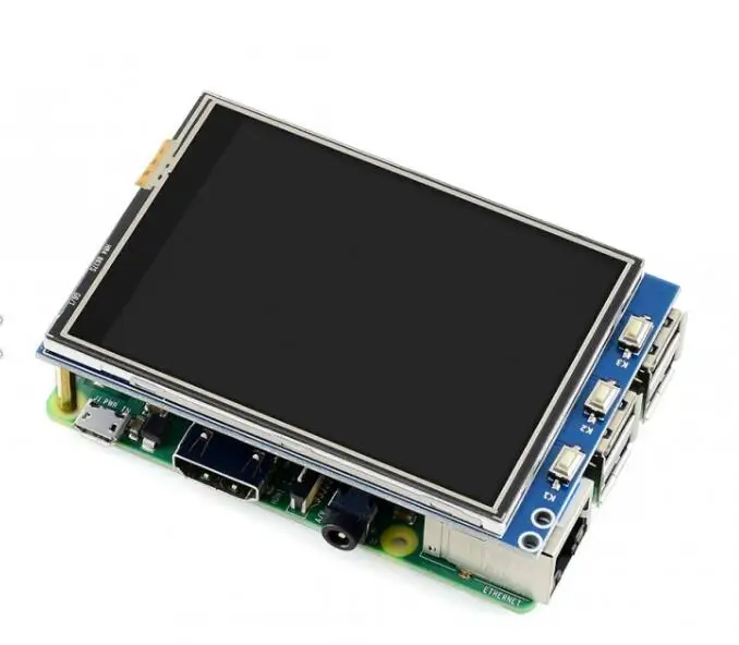 

3.2inch RPi LCD (C), 320x240, 125MHz High-Speed SPI TFT LCD Designed for Raspberry Pi