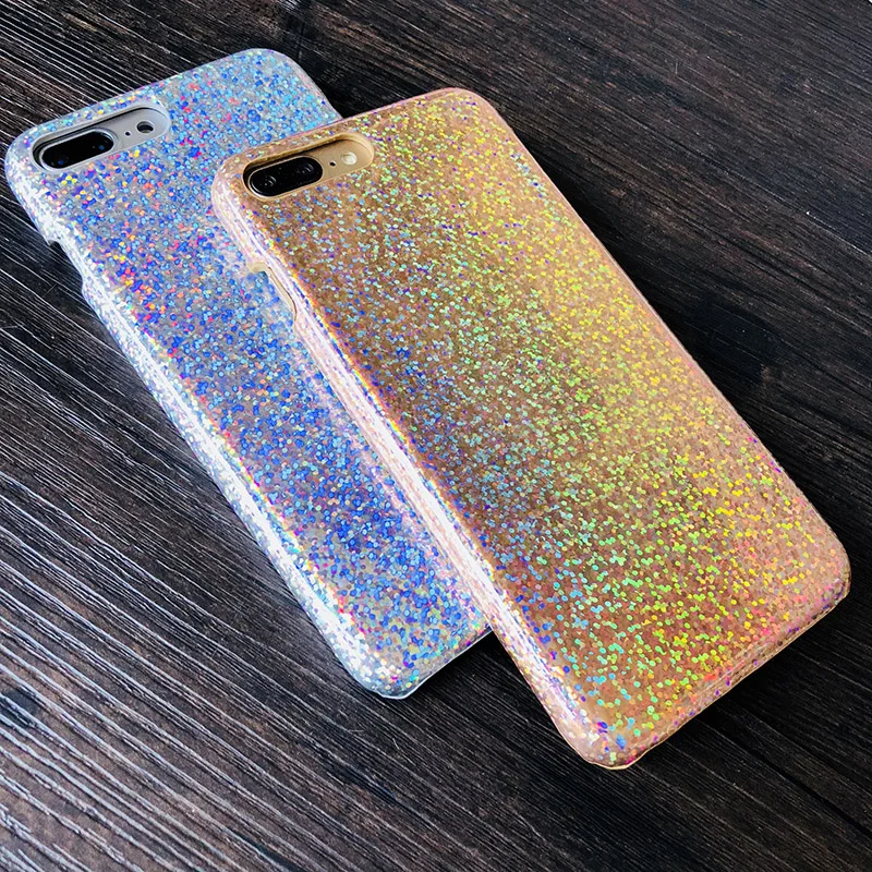 Чехол Kerzzil для iPhone 7 6 6s Plus блестящий чехол телефона с лазерной рыбкой шкалой X 8