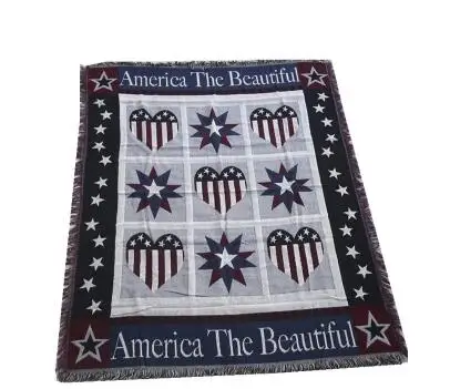 

Европейское утолщенное хлопчатобумажное одеяло, универсальный чехол, скатерть, нескользящее хлопчатобумажное одеяло