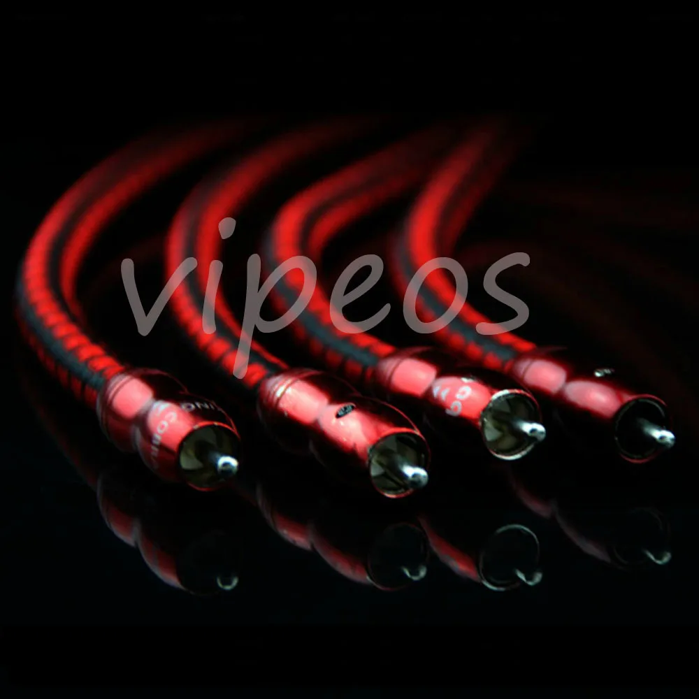 Кабель King Cobra с аудиоразъемом 1 5 м и кабель RCA ~ PSC оригинальной коробкой|rca cable|audio