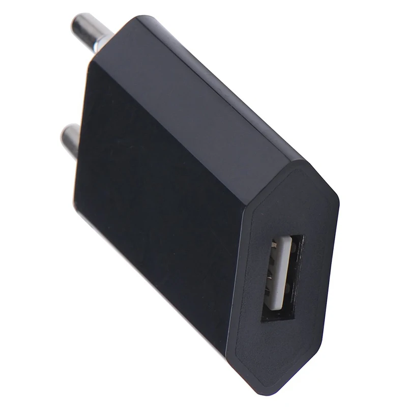 Универсальное портативное зарядное устройство USB с европейской вилкой настенное