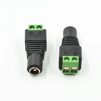 50 x male 50 x female 2 1x5 5mm dc power cable jack adapter connector plug led strip cctv camera use 12v