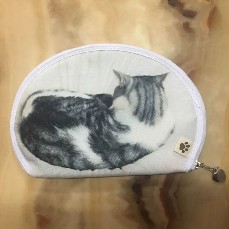 Cat дизайнер дорожная косметичка Для женщин модные косметички японский нарядная