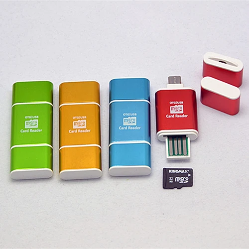 2 в 1 Мини Micro USB SD SDXC SDHC TF OTG картридер адаптер для samsung S3 S4 | Компьютеры и офис