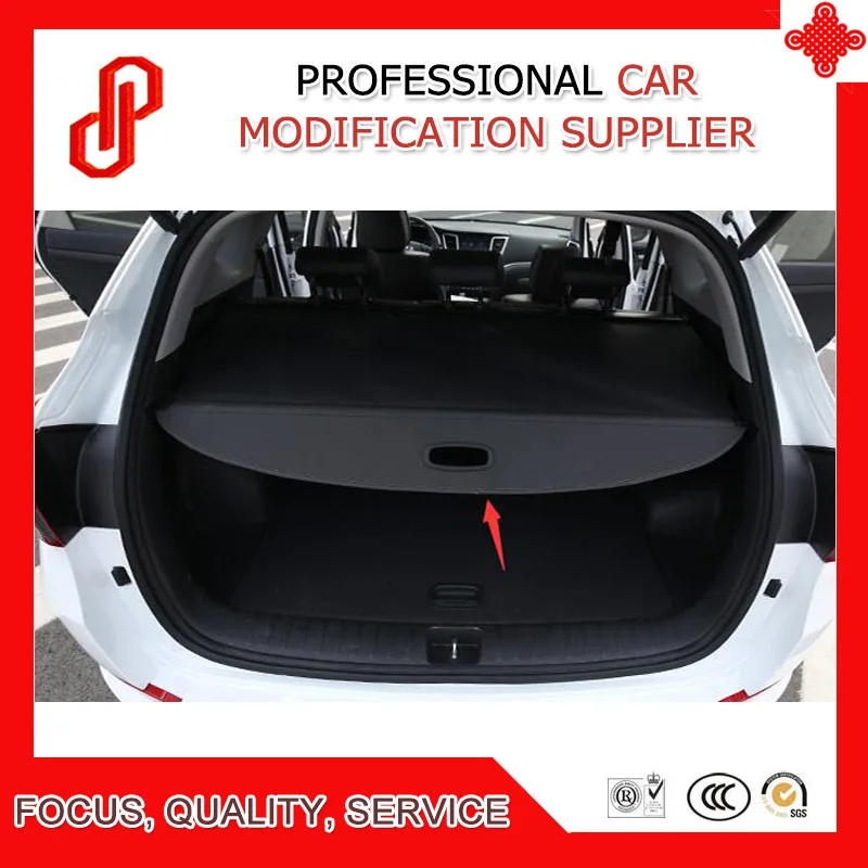 

Black Beige color Rear Trunk Security Shield retractable Cargo cover Tonneau cover for Q7 07 08 09 10 11 12 13 14 15 16 17 2018