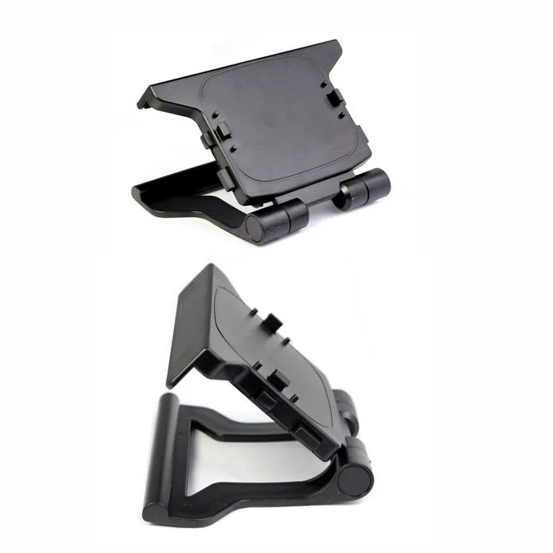 Adjustable TV Monitor Clip Mount Clamp Foldable Braket for Microsoft Xbox 360 Xbox360 Kinect Sensor Camera Stand Holder |