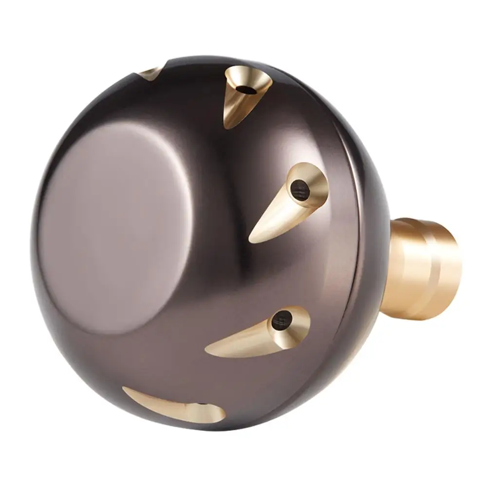 Titanium Black Gold Piscifun 41 мм катушка ручка для Shimano B Stella Biomaster зарегься Twin Мощность SW Мощность ручка - Цвет: Titanium Black Gold